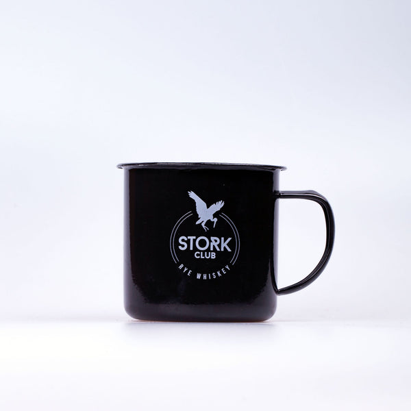 STORK CLUB Whiskey I Emaille Becher